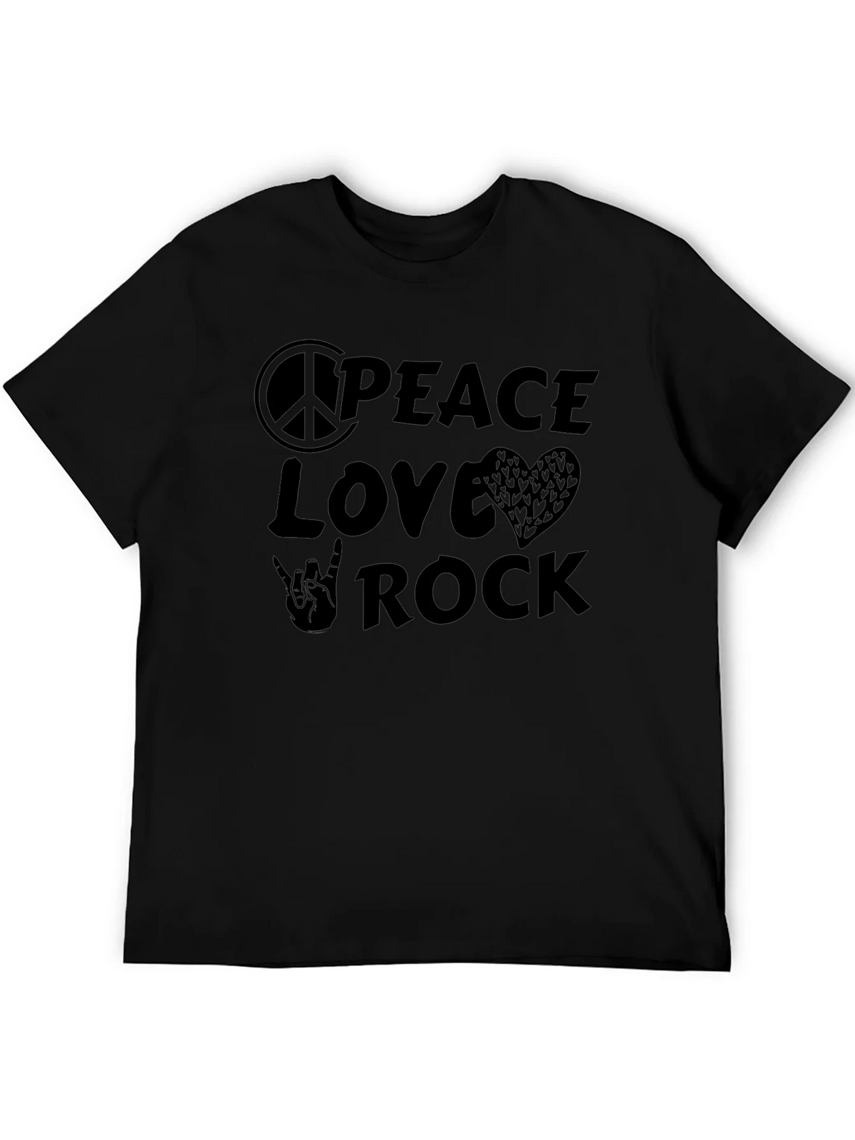 Peace Love Rock T-Shirt product image 5