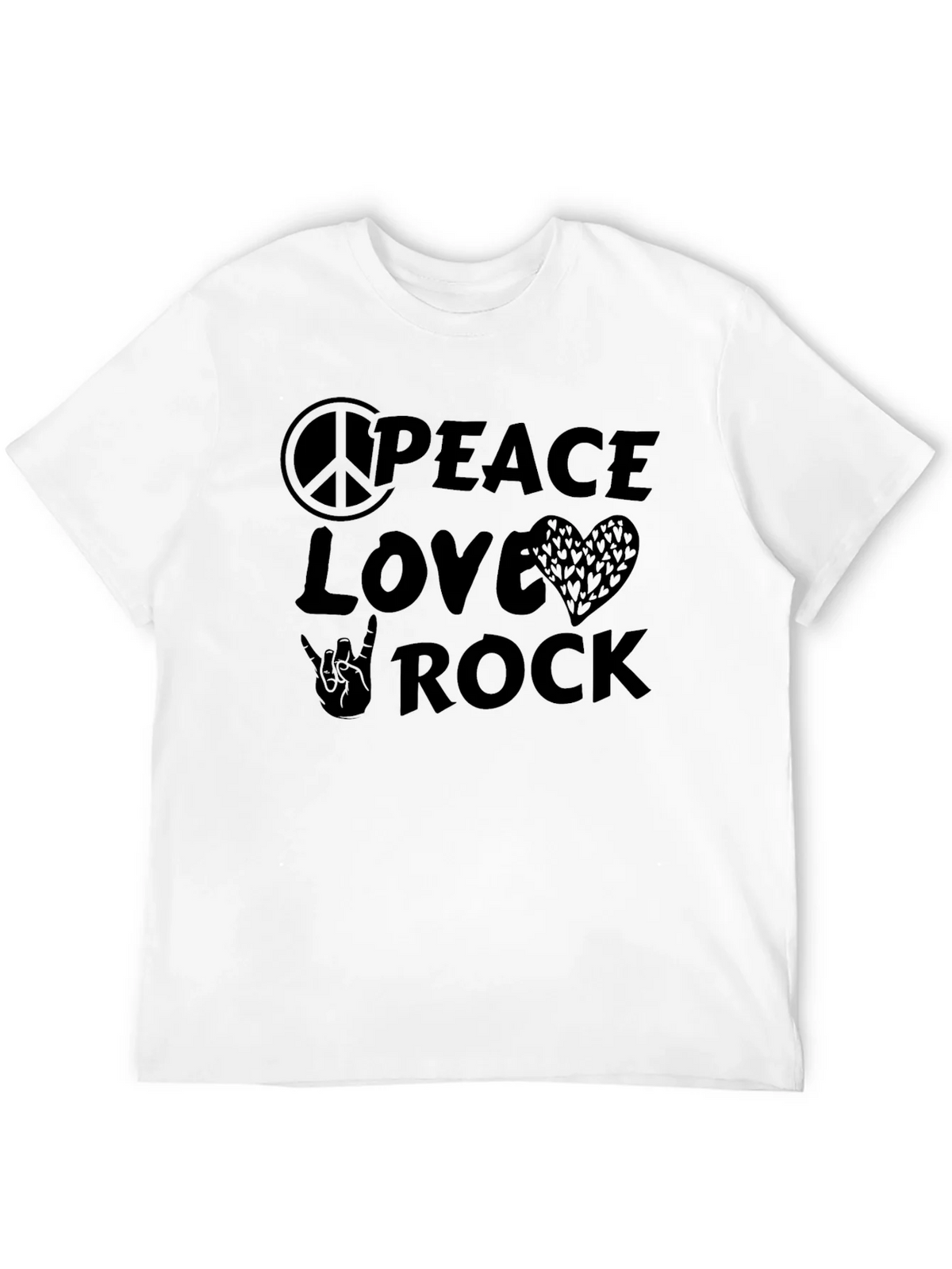 Peace Love Rock T-Shirt product image 11