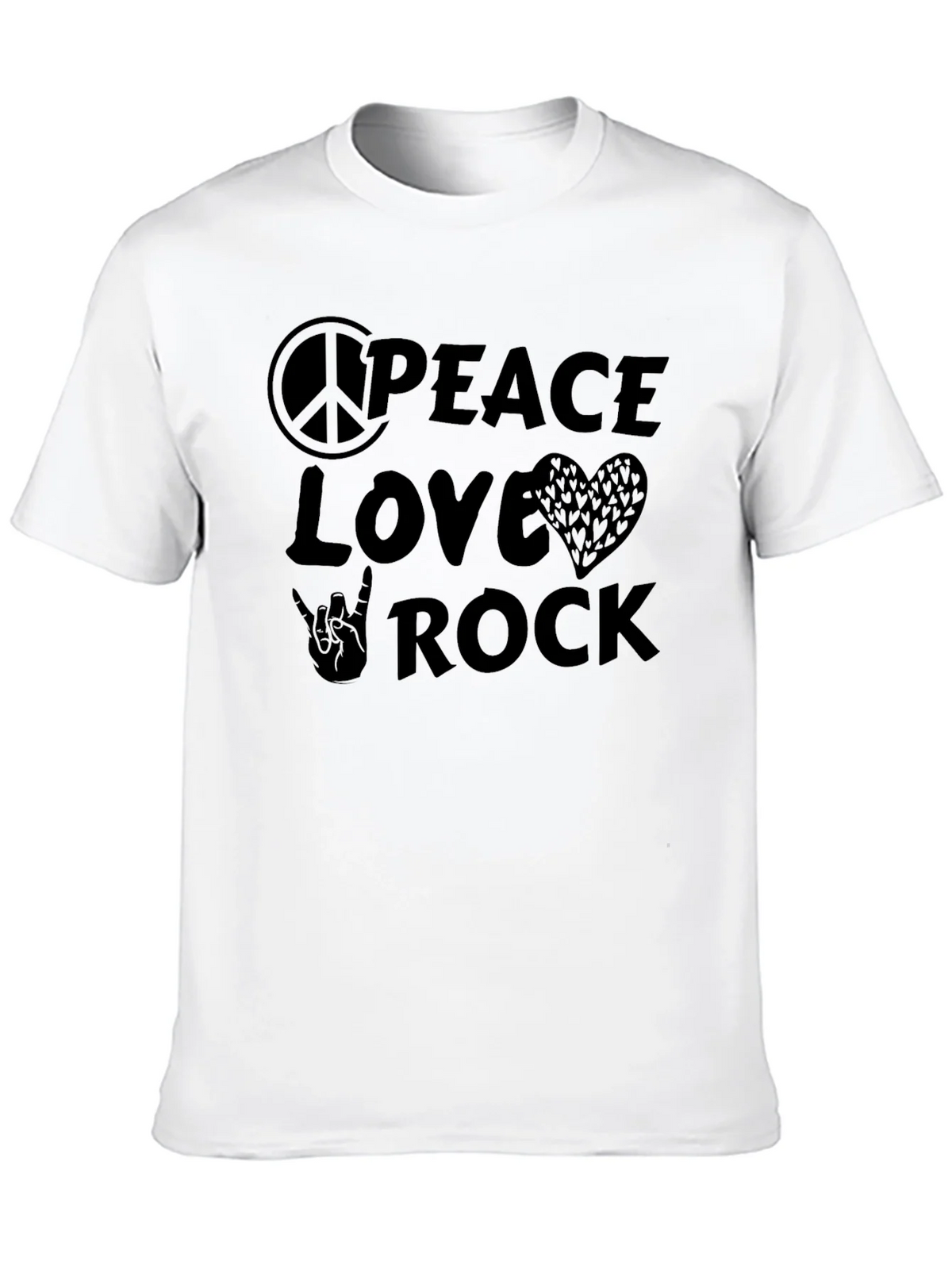 Peace Love Rock T-Shirt product image 9