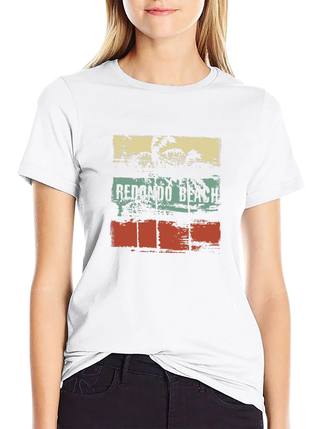 Redondo Beach Palm Tree Graphic T-Shirt product image 8