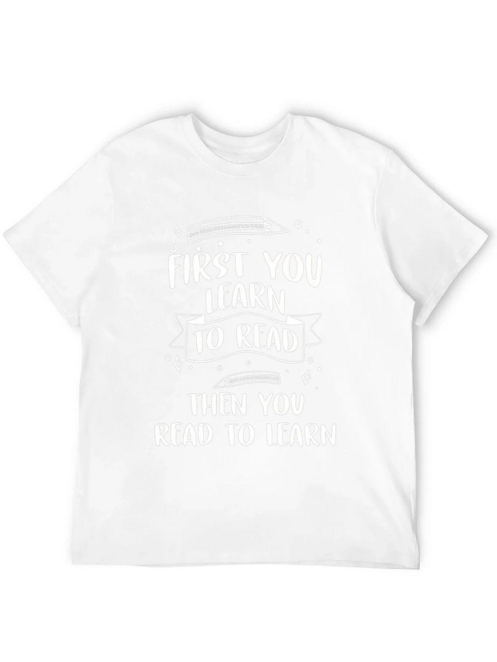 Learn to Read Black Tee product image 10