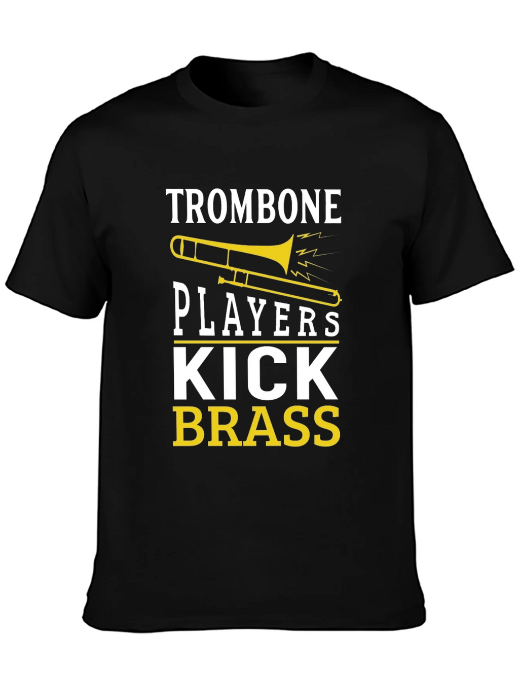 Trombone Players Kick Brass Graphic T-Shirt product image 3