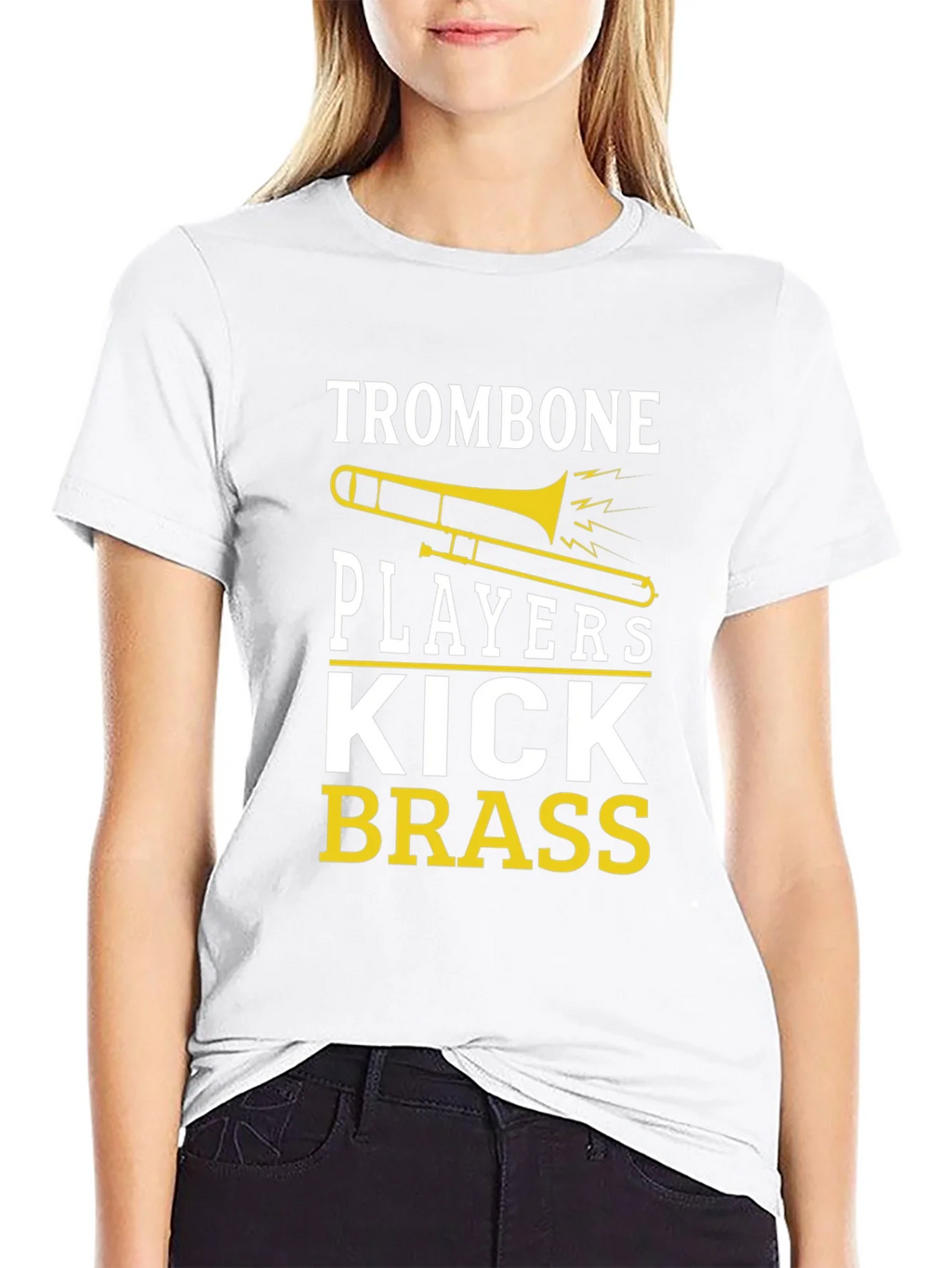 Trombone Players Kick Brass Graphic T-Shirt product image 8