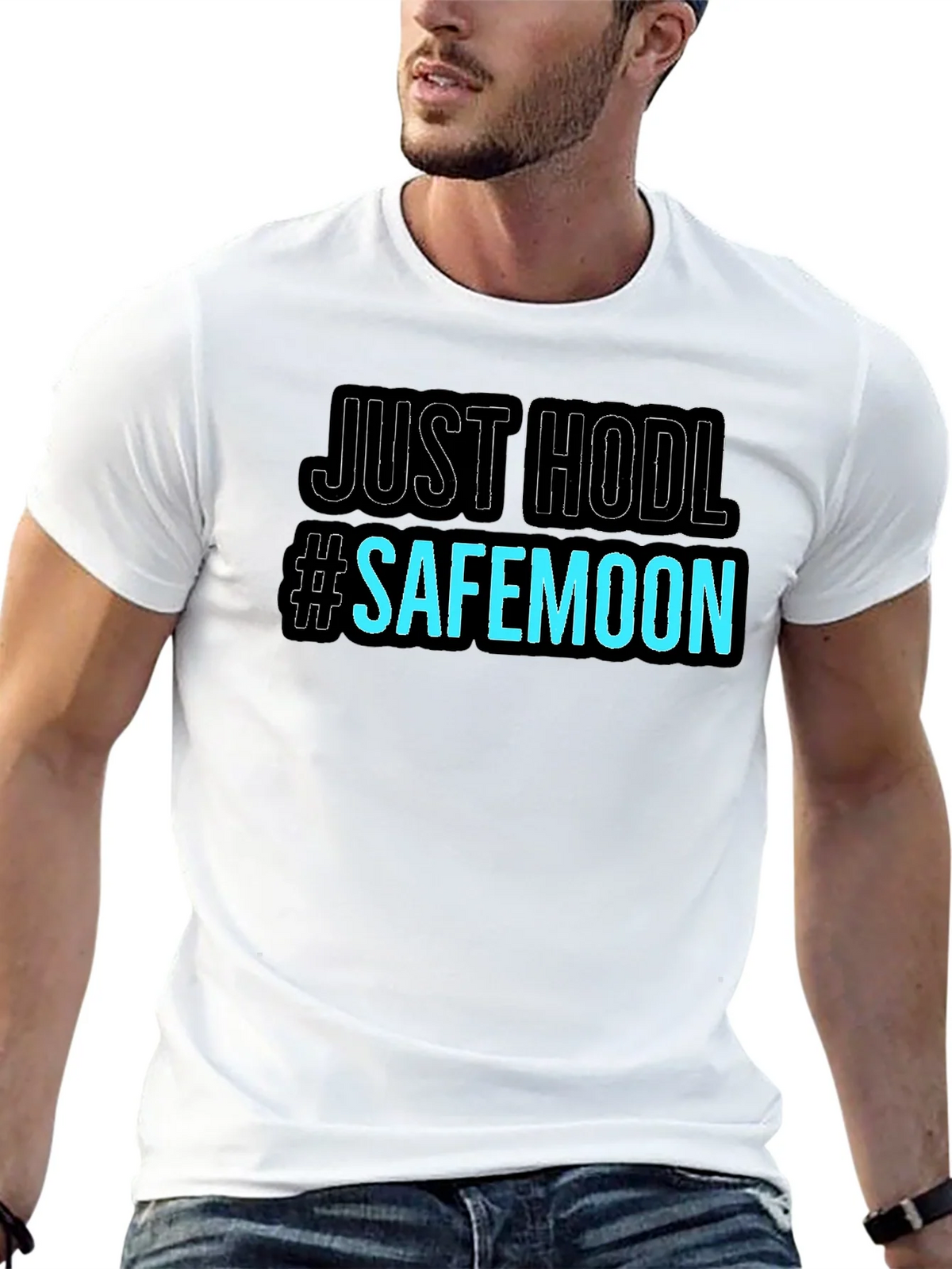 Just HODL #SAFEMOON Black T-Shirt product image 12