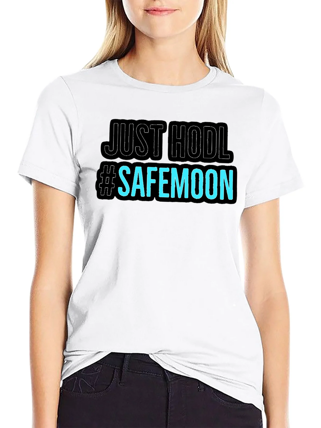 Just HODL #SAFEMOON Black T-Shirt product image 8