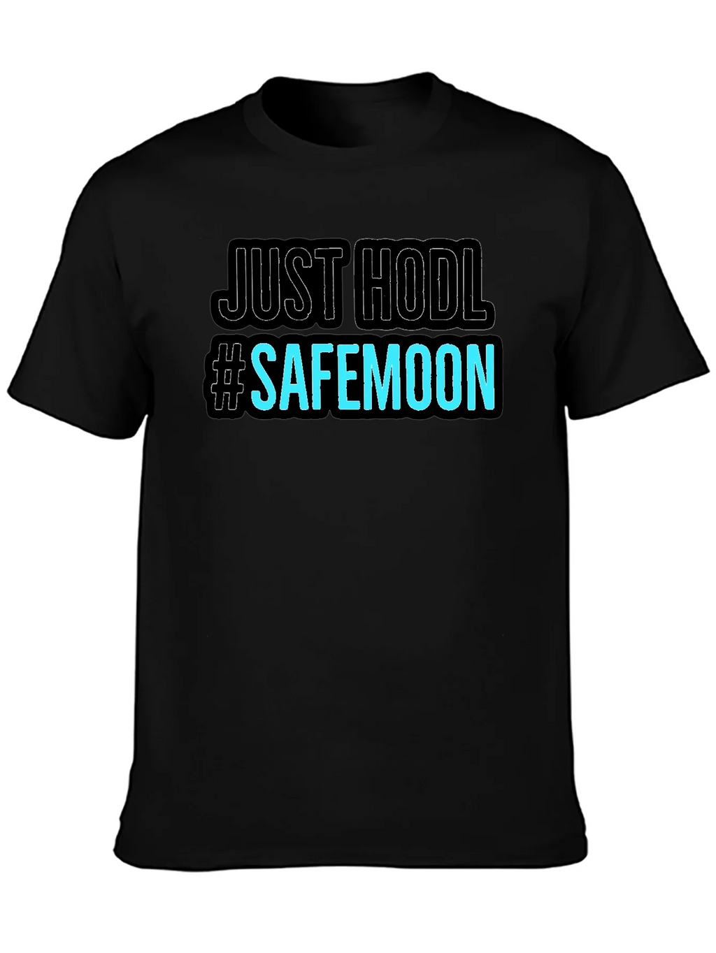 Just HODL #SAFEMOON Black T-Shirt product image 3