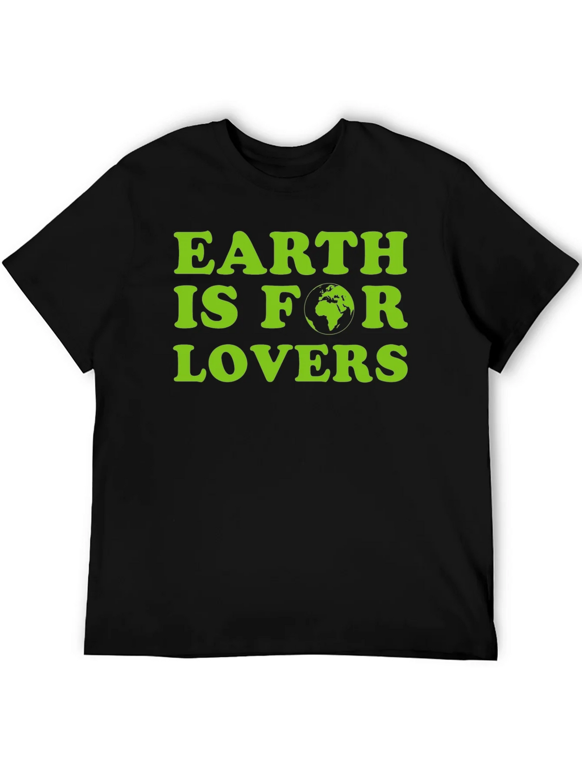 Earth Is For Lovers Graphic Tee - Black product image 5