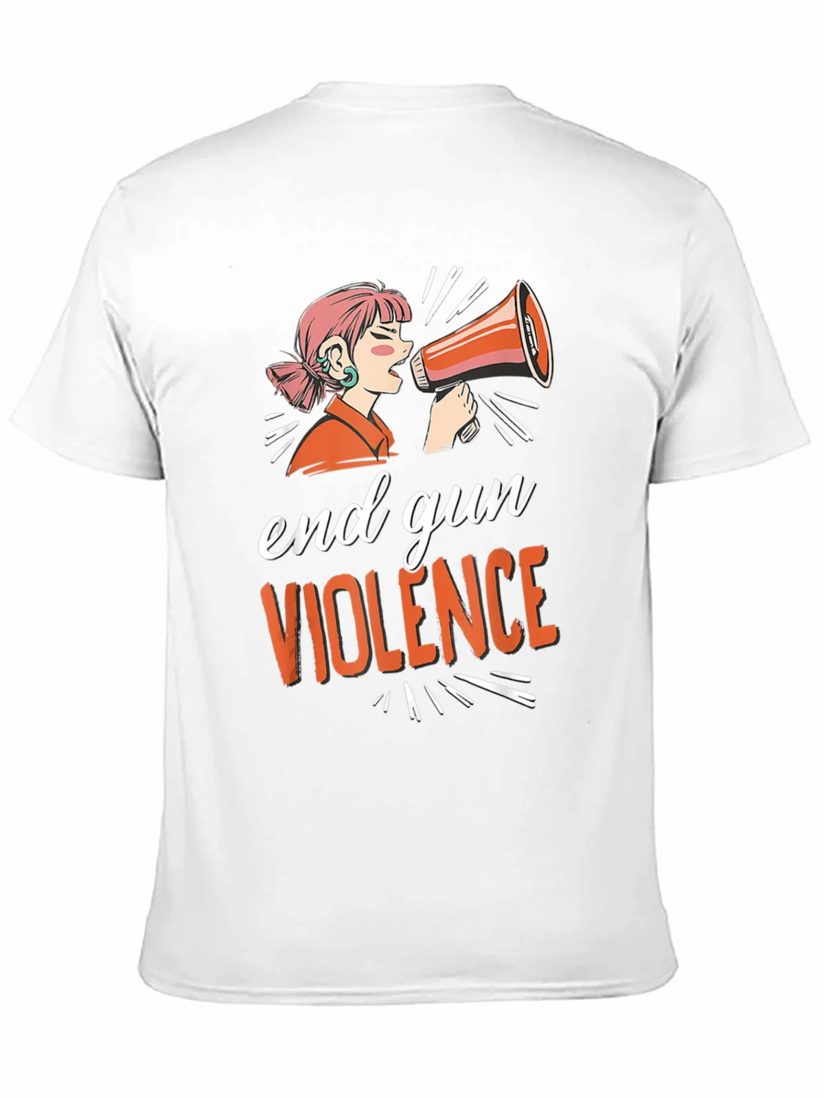 End Gun Violence T-Shirt - Unisex Black Tee product image 10