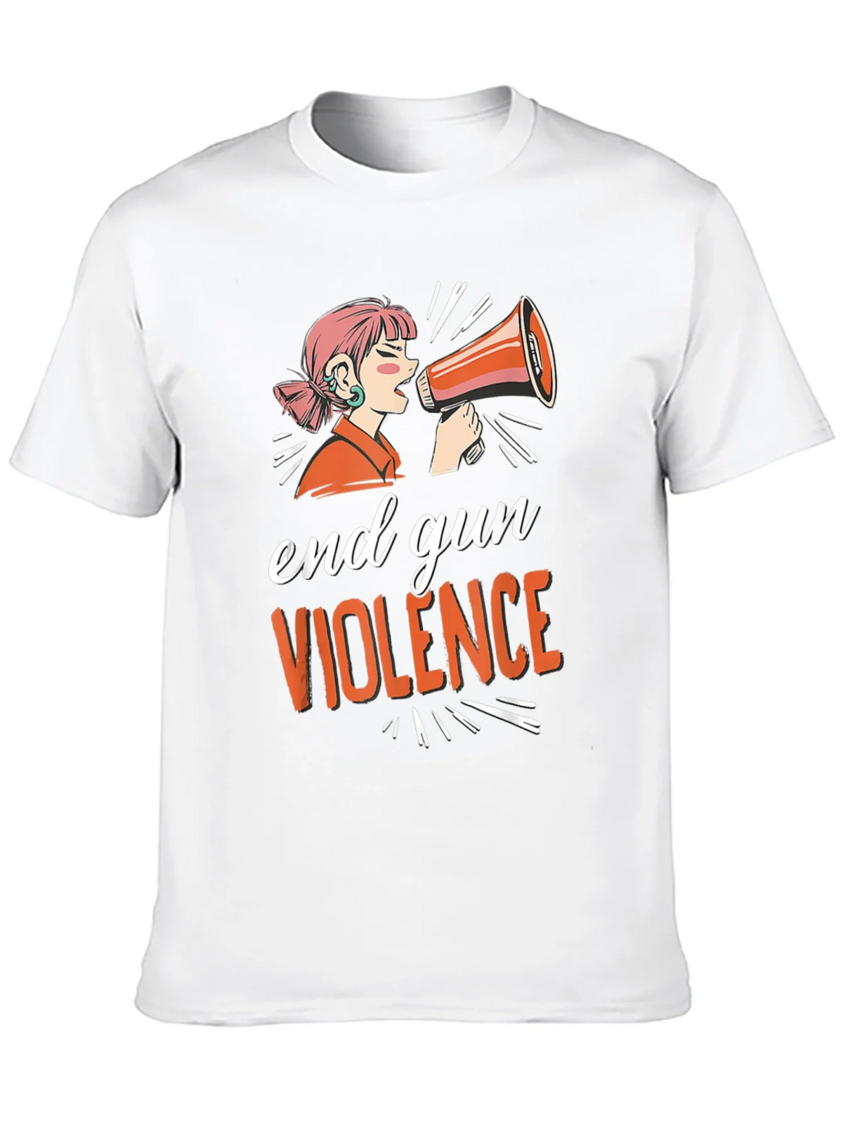 End Gun Violence T-Shirt - Unisex Black Tee product image 9
