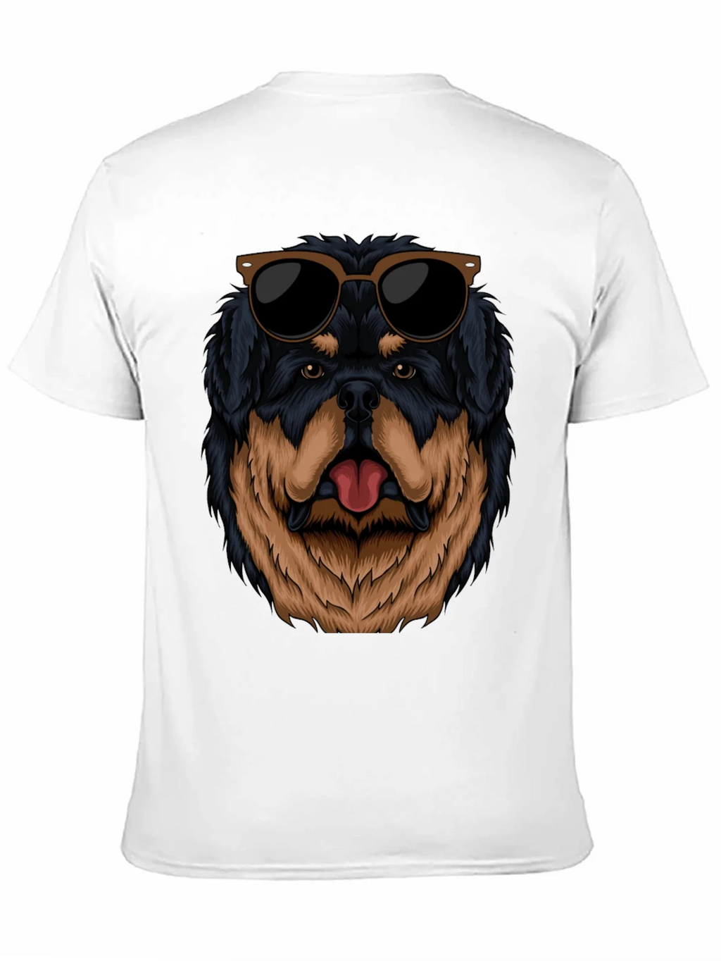 Cool Rottweiler Dog Graphic Black T-Shirt product image 10