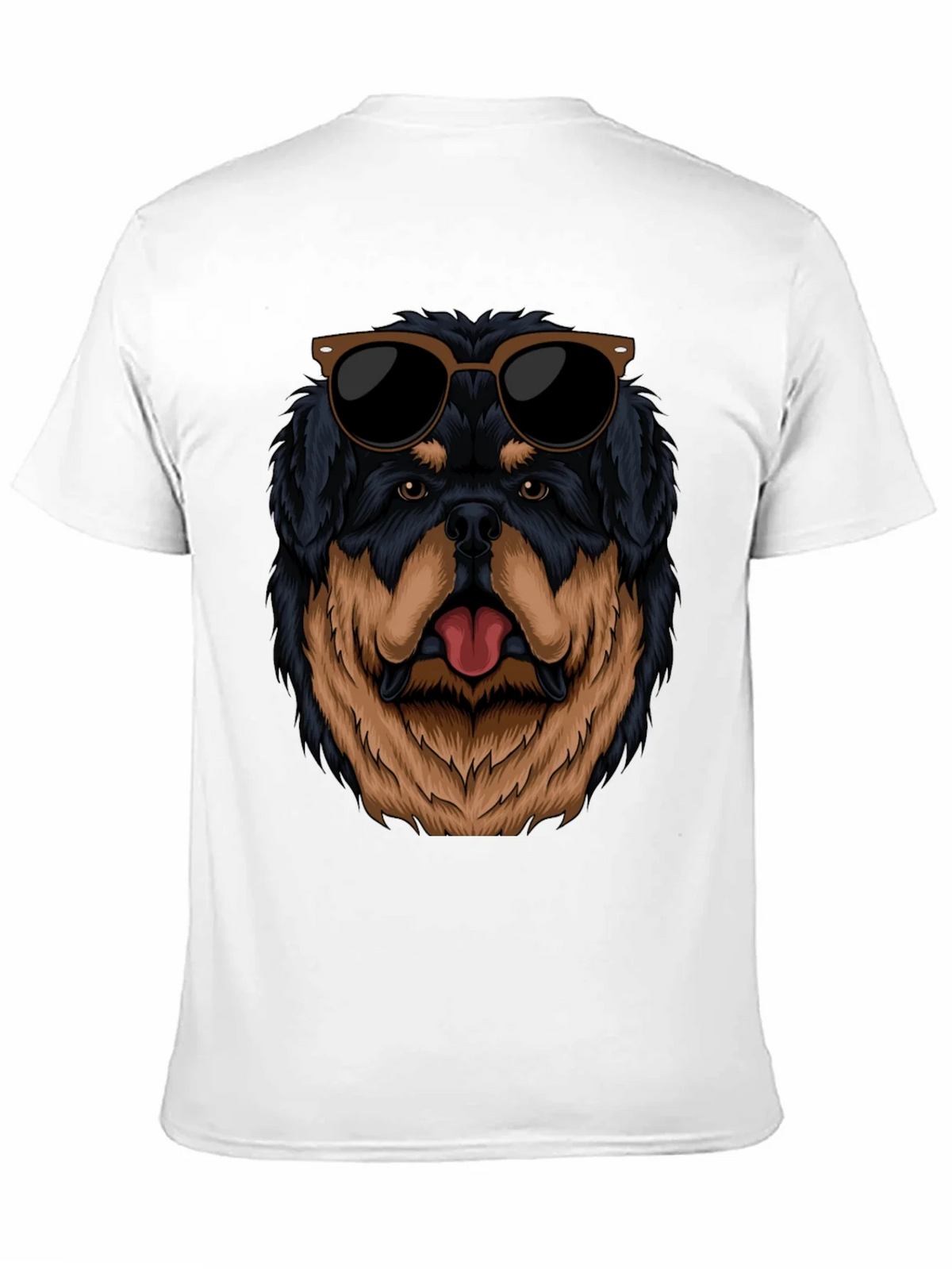 Cool Rottweiler Dog Graphic Black T-Shirt product image 10