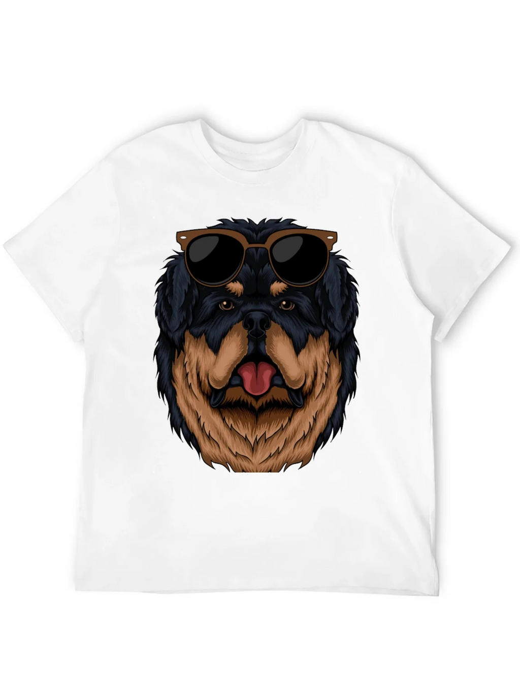 Cool Rottweiler Dog Graphic Black T-Shirt product image 11