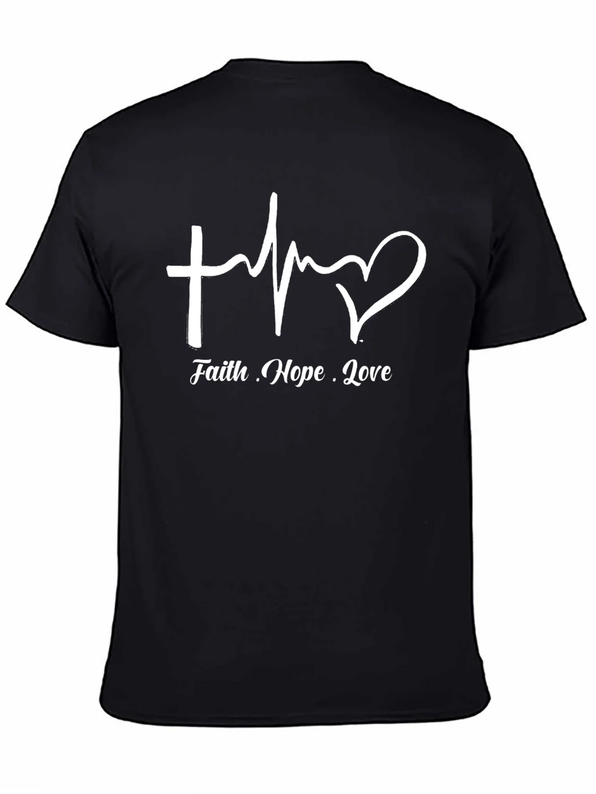 Faith Hope Love T-Shirt - Christian Inspired Tee product image 4