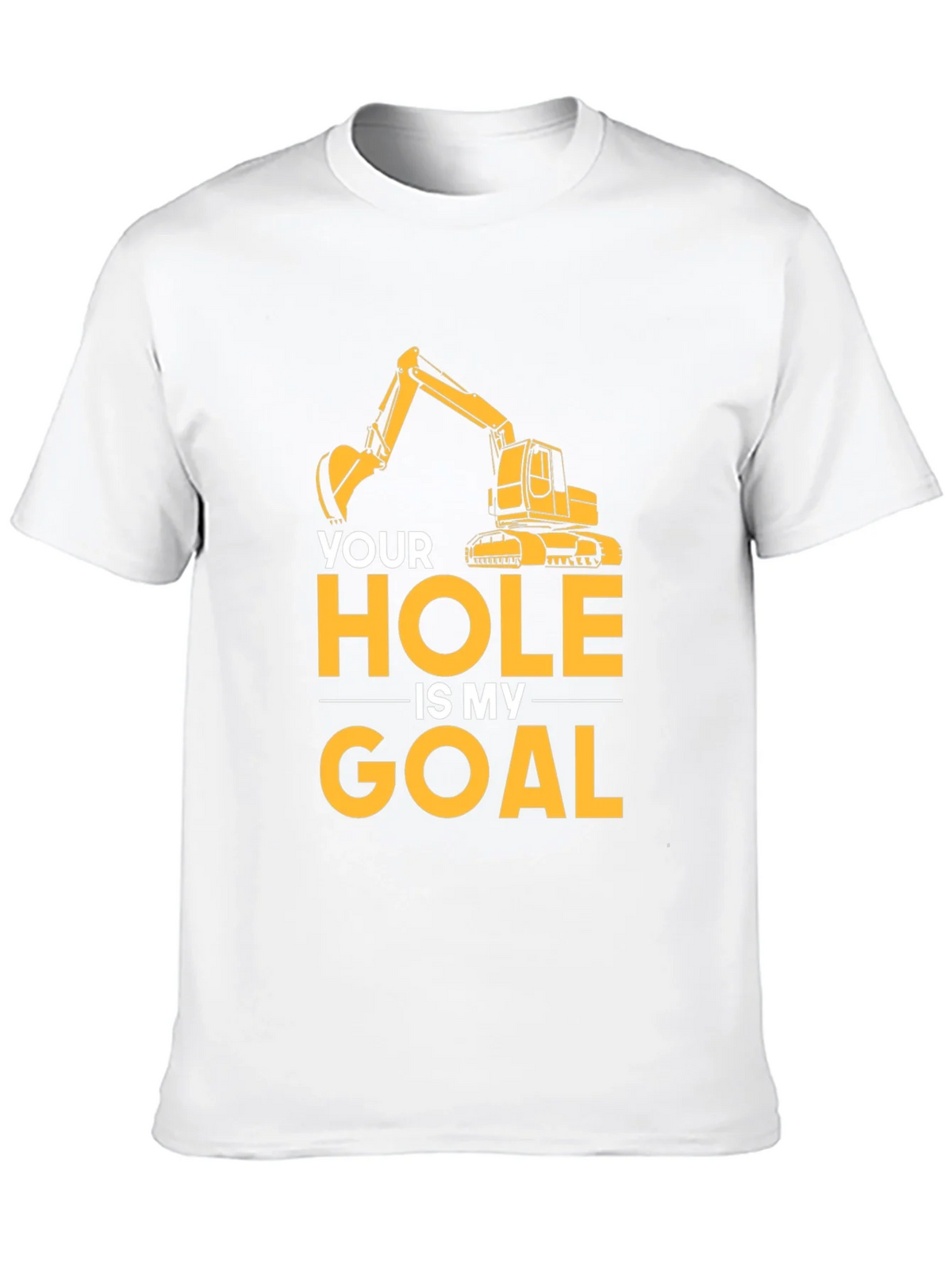 Your Hole Is My Goal Mens Black T-Shirt product image 9