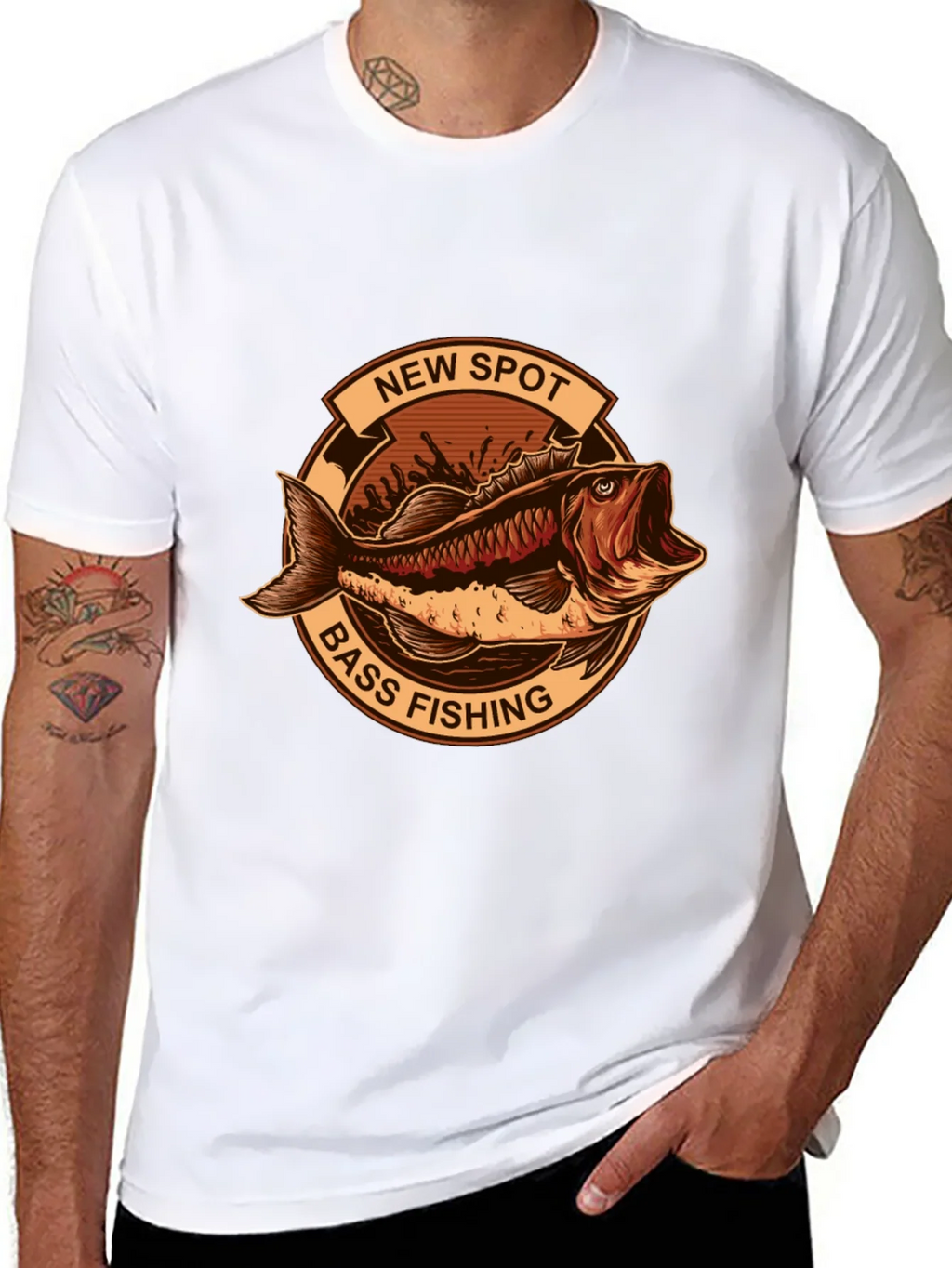 Bass Fishing Graphic Tee - New Spot product image 6