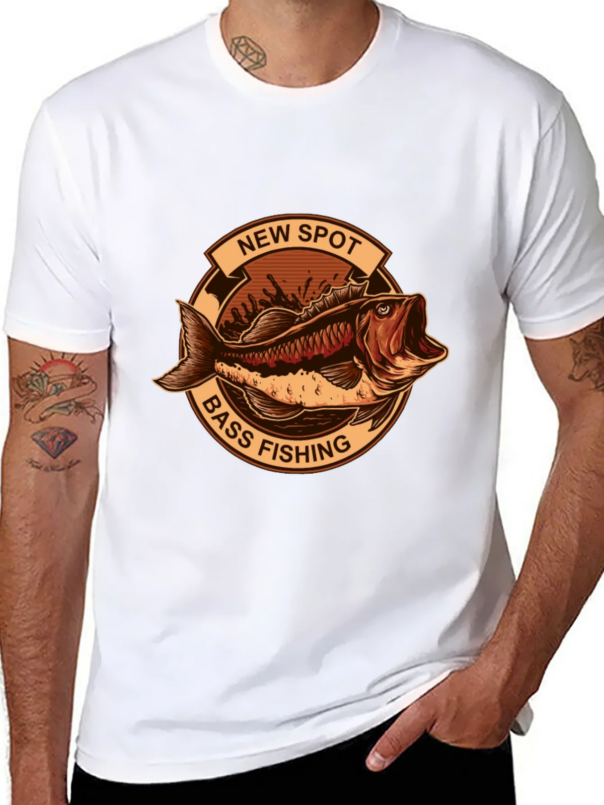Bass Fishing Graphic Tee - New Spot product image 6