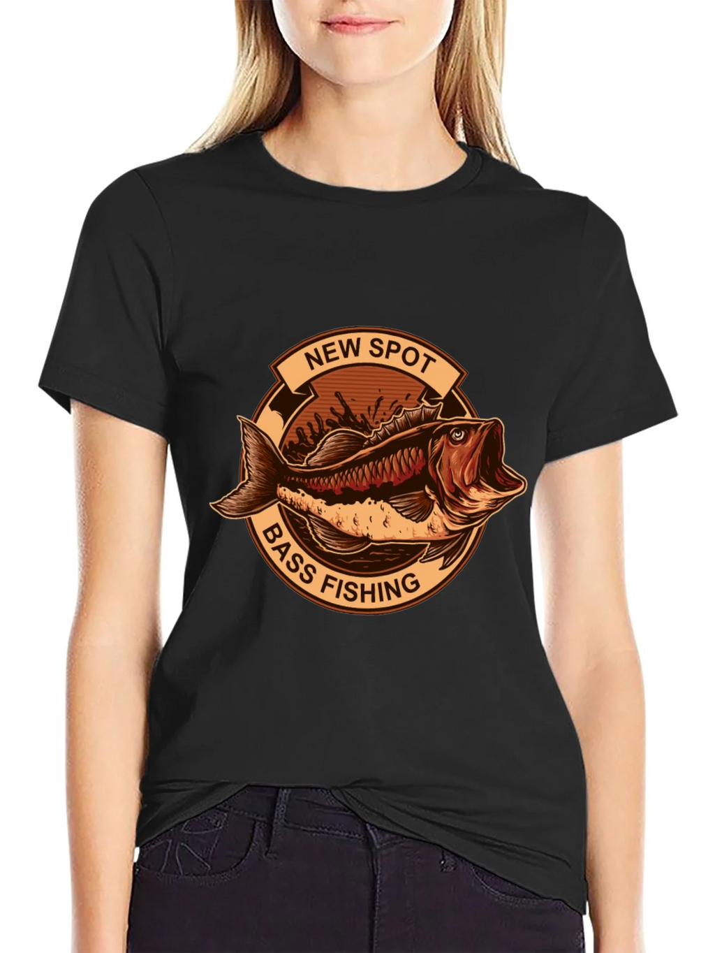 Bass Fishing Graphic Tee - New Spot product image 2