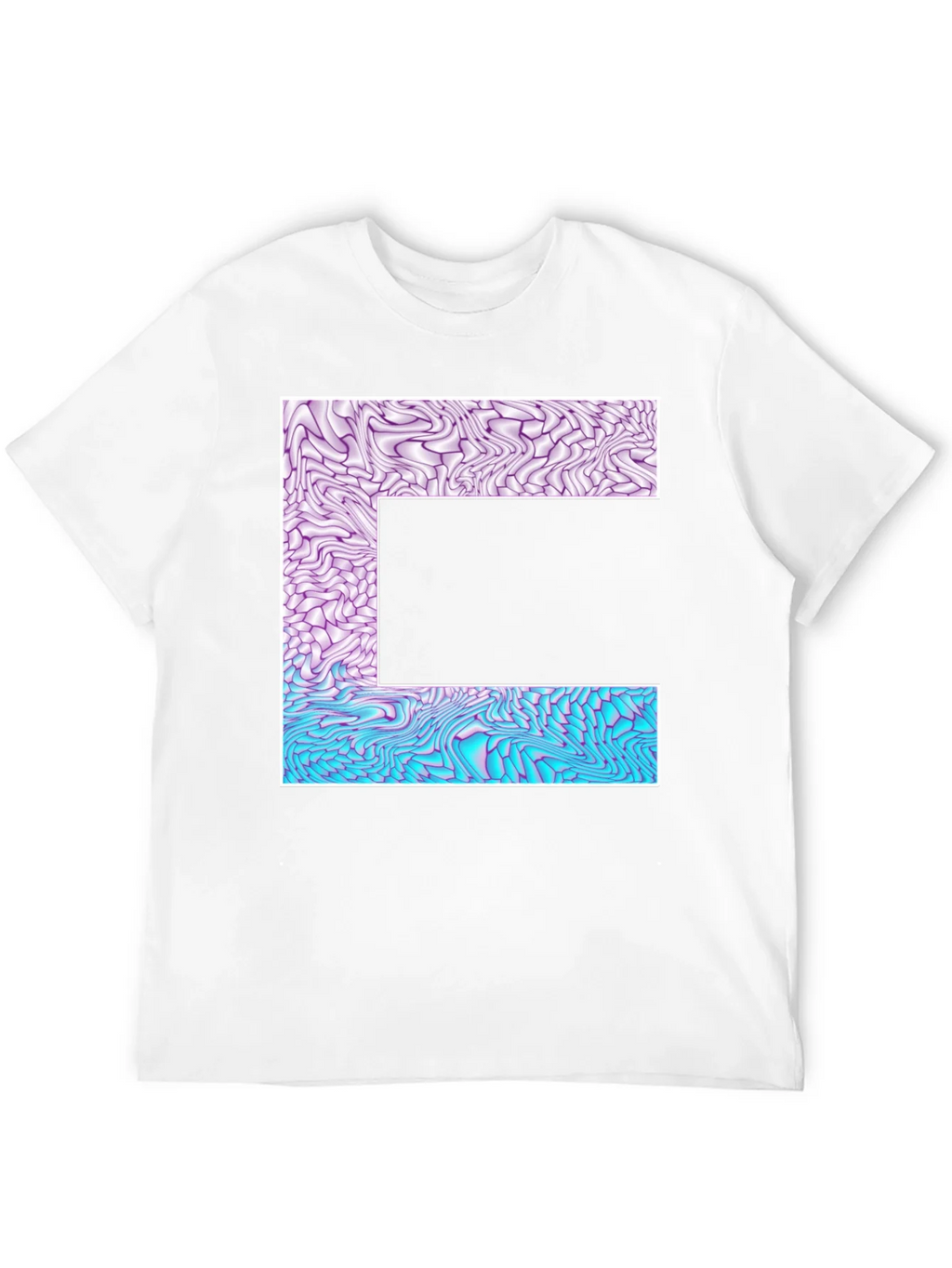 Abstract Letter T-Shirt - Unique Graphic Tee product image 10