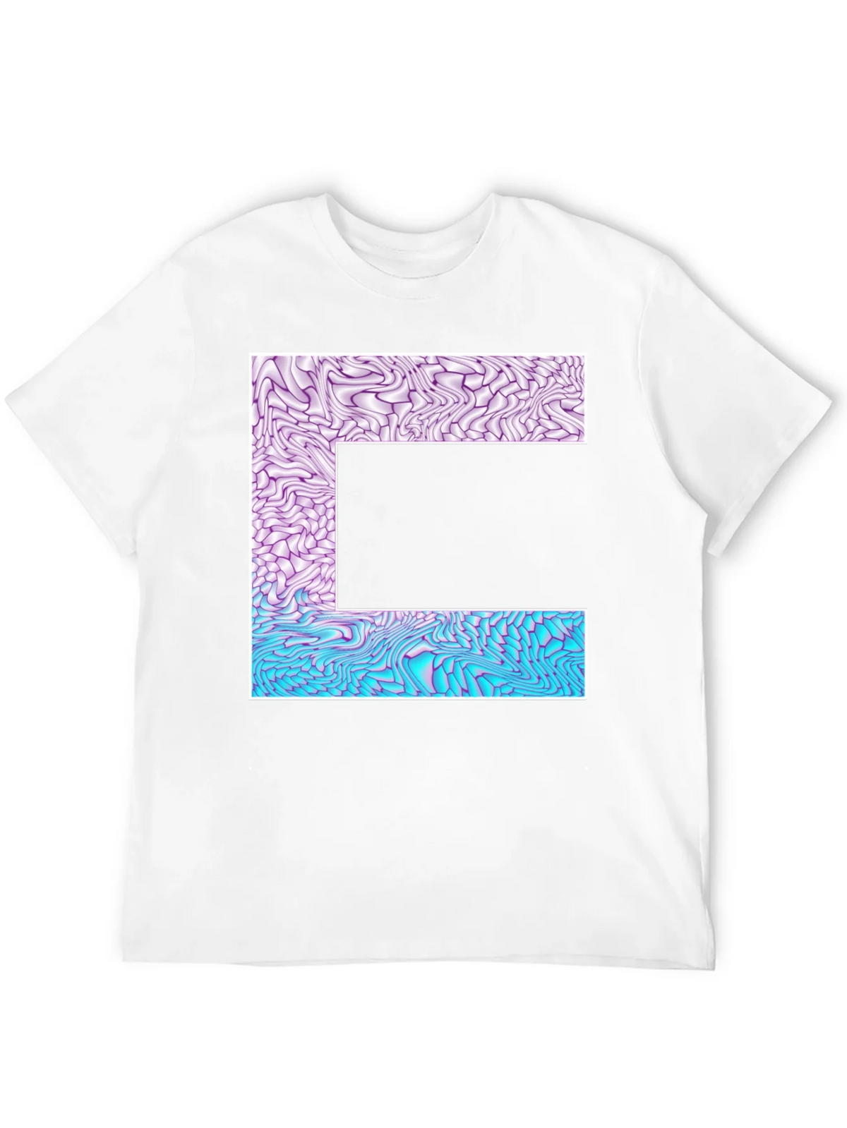 Abstract Letter T-Shirt - Unique Graphic Tee product image 10