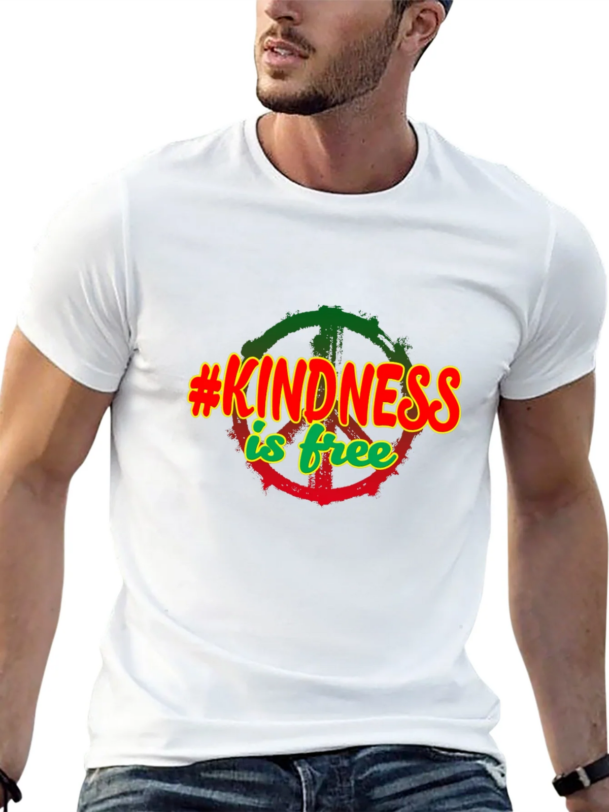 Kindness is Free Black T-Shirt product image 8