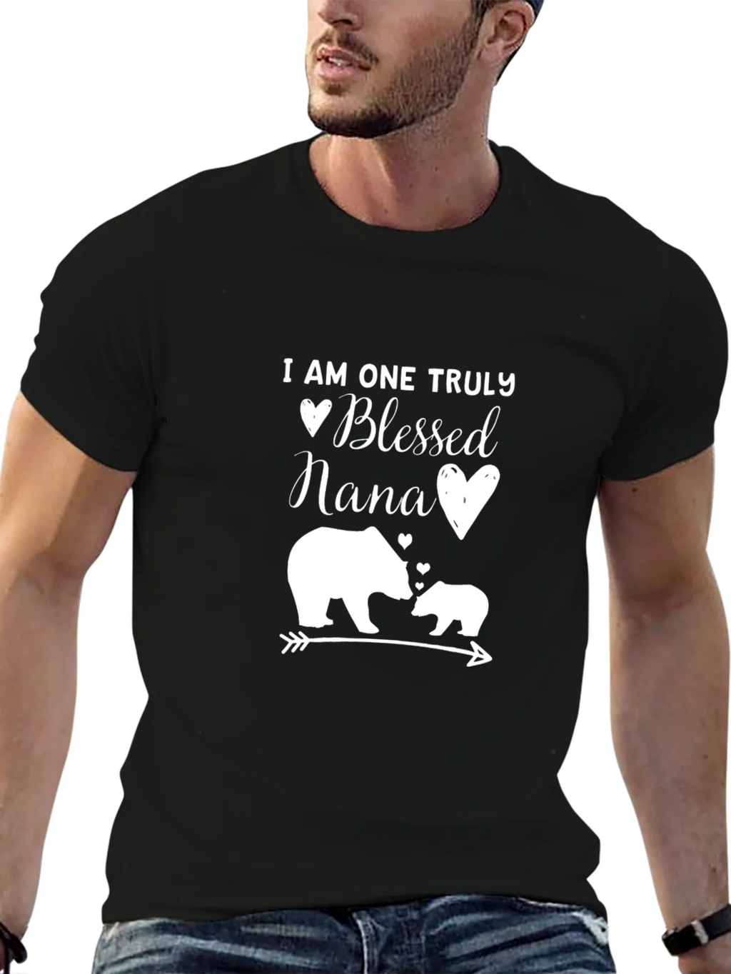 Blessed Nana Bear T-Shirt - Mama Shirt product image 6
