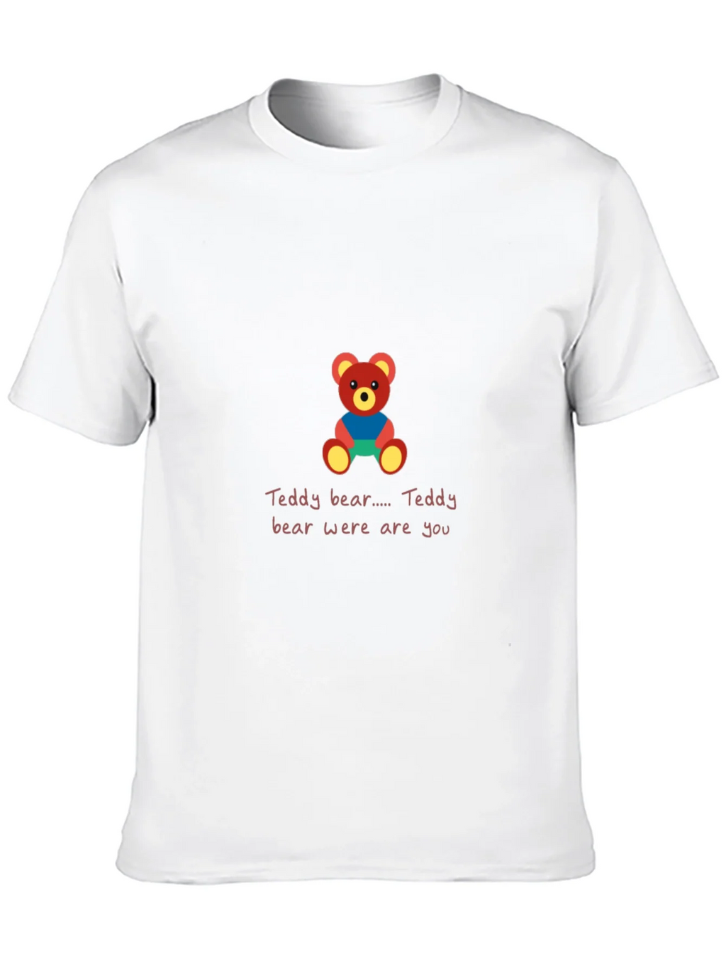 Teddy Bear Tee - Where Are You T-Shirt product image 9