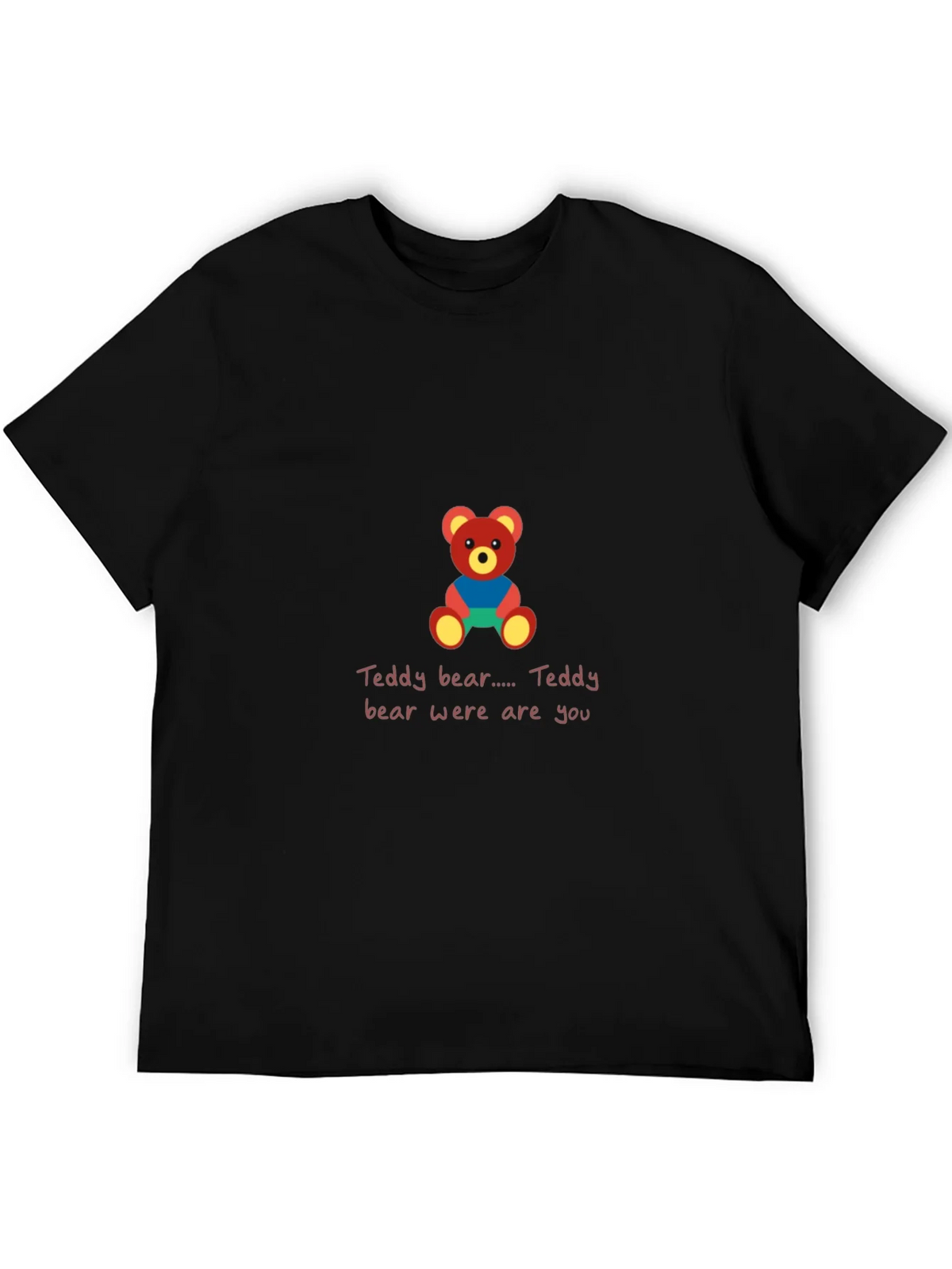 Teddy Bear Tee - Where Are You T-Shirt product image 5