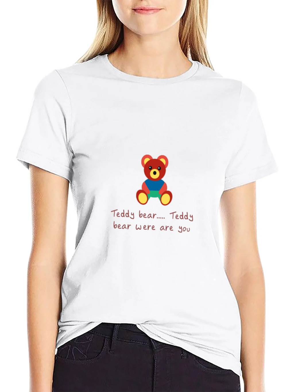 Teddy Bear Tee - Where Are You T-Shirt product image 8