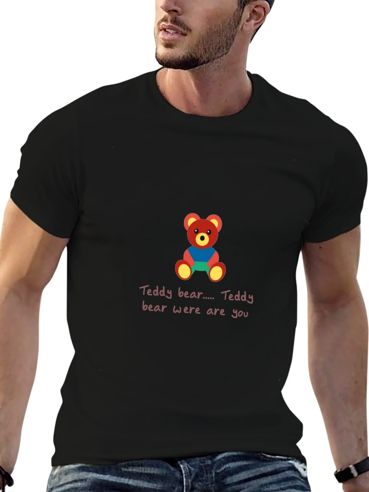 Teddy Bear Tee - Where Are You T-Shirt product image 6