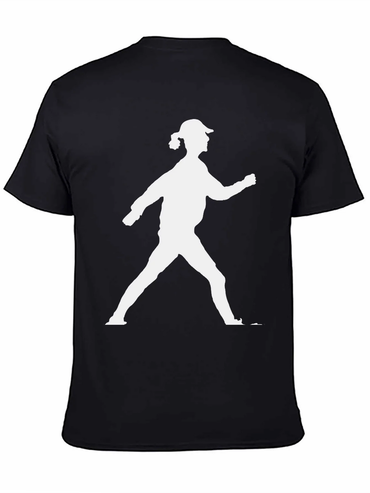 Silhouette Walker Graphic Tee - Black Unisex Shirt product image 4