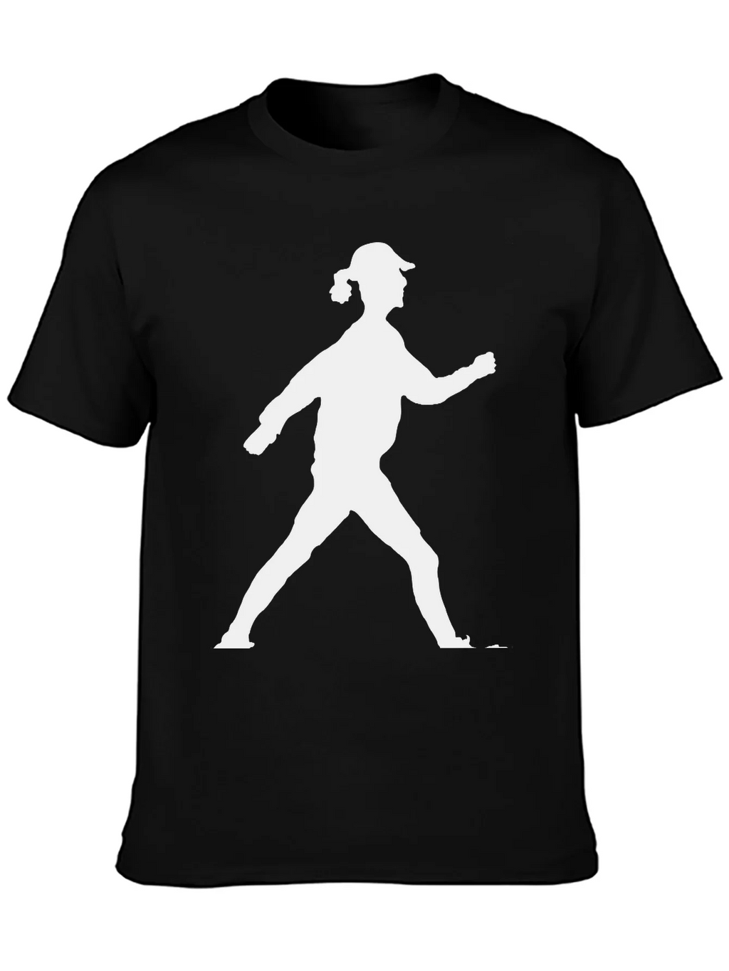 Silhouette Walker Graphic Tee - Black Unisex Shirt product image 3