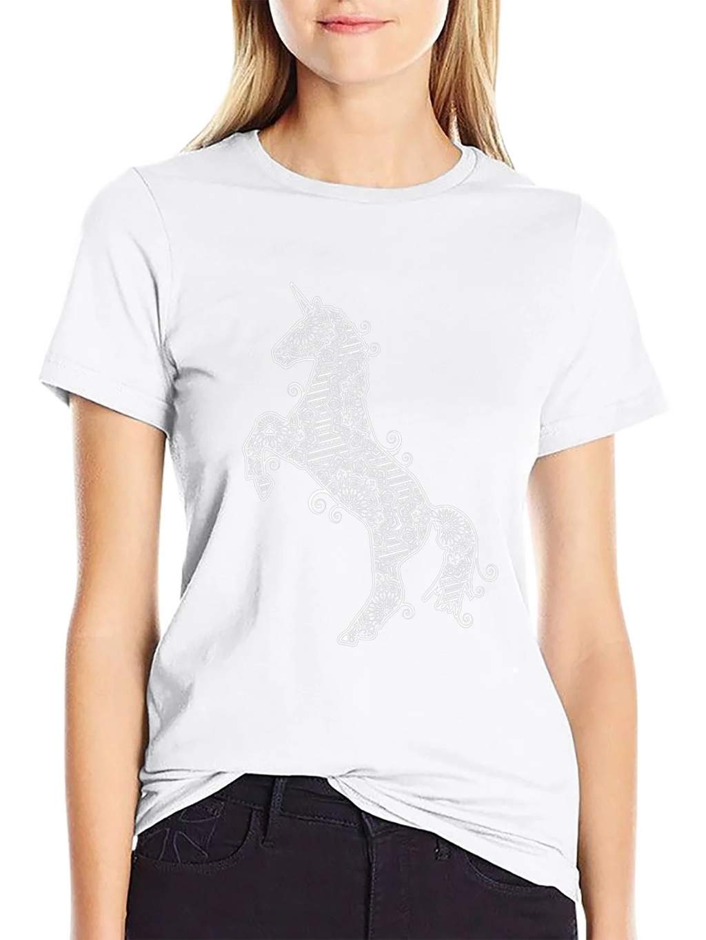Unicorn Graphic T-Shirt - Black product image 8