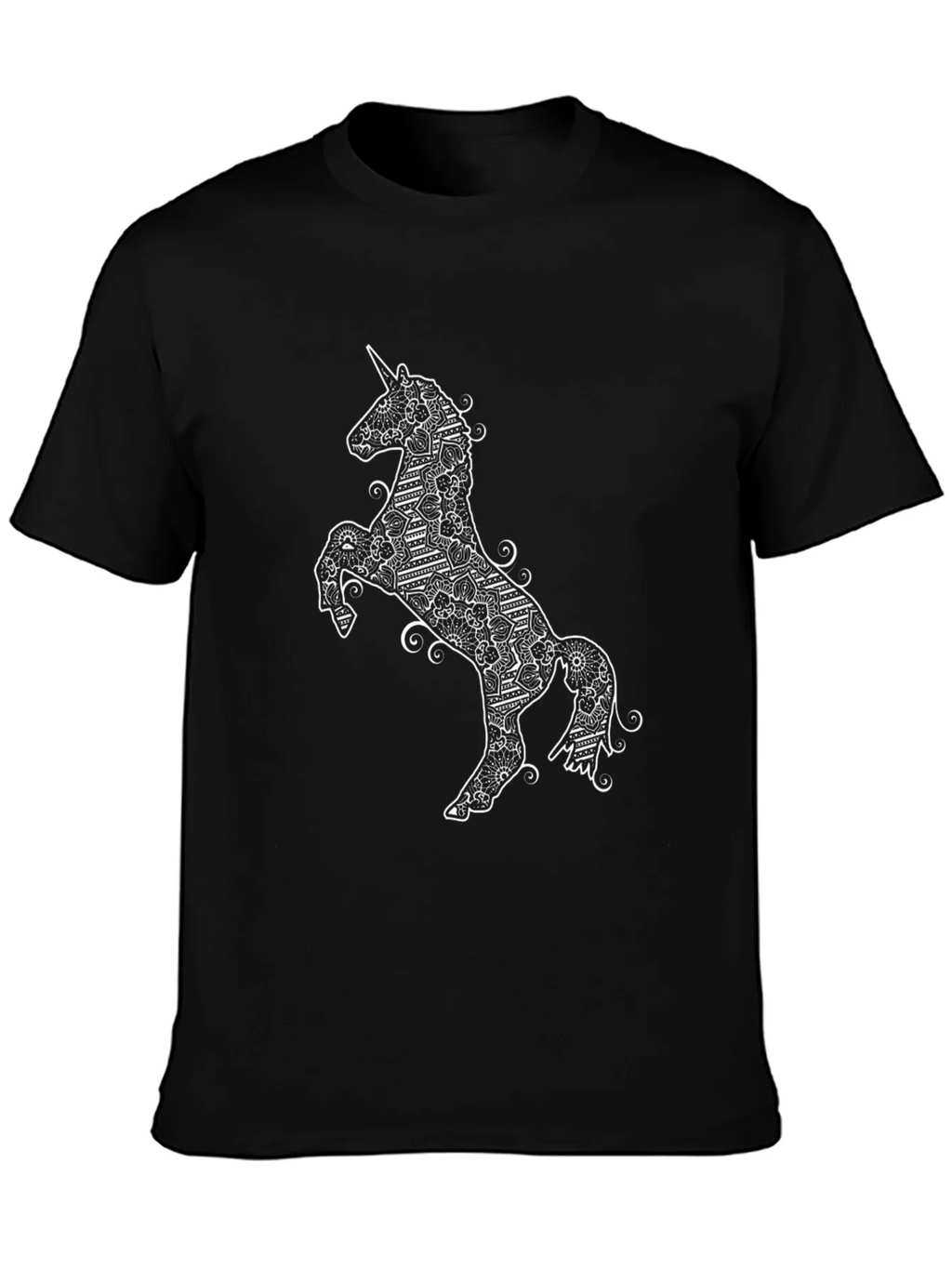 Unicorn Graphic T-Shirt - Black product image 3