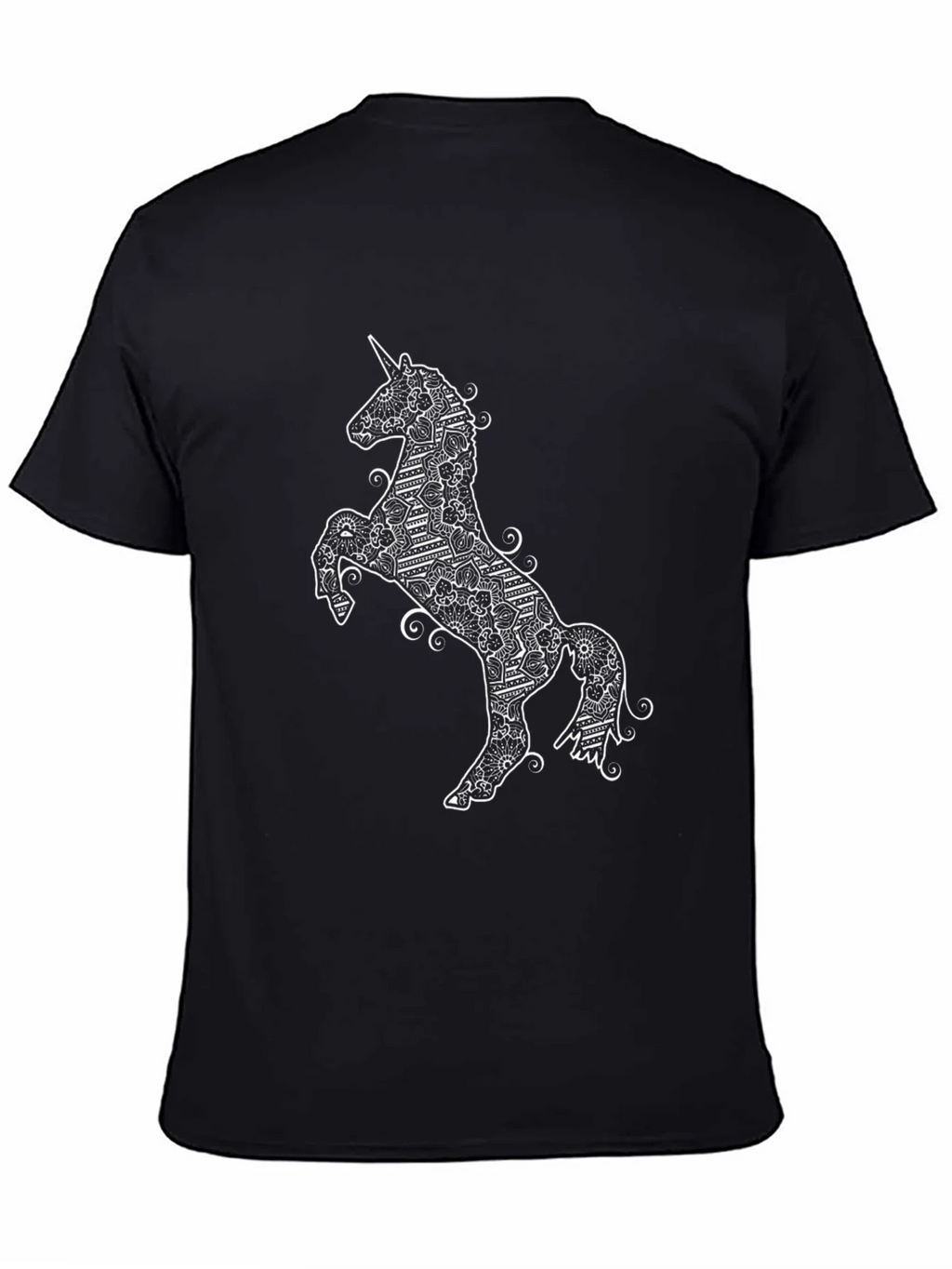 Unicorn Graphic T-Shirt - Black product image 4