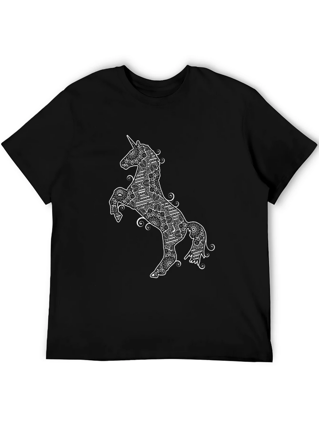 Unicorn Graphic T-Shirt - Black product image 5