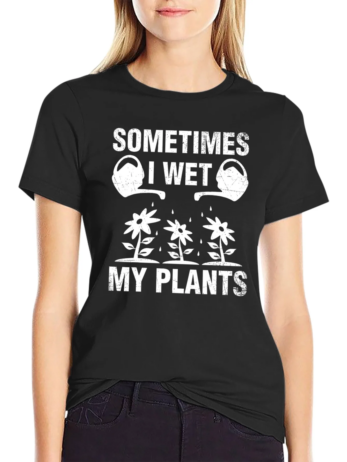 Funny Gardening T-Shirt - I Wet My Plants product image 2