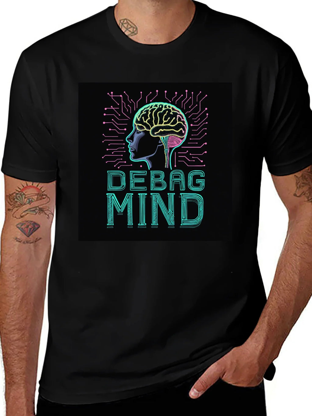 Debug Mind Tee - Programmer Humor product image 1