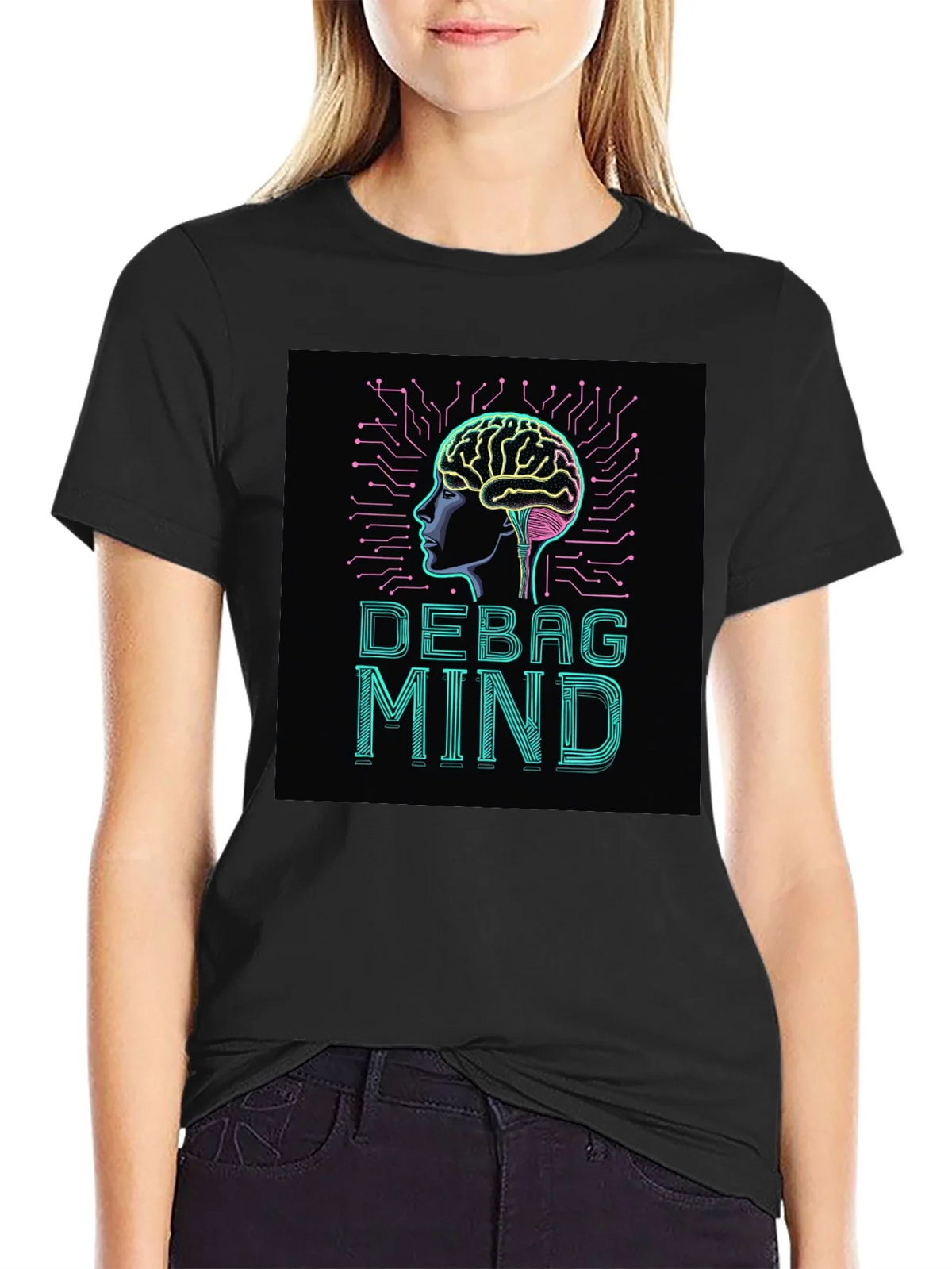 Debug Mind Tee - Programmer Humor product image 2