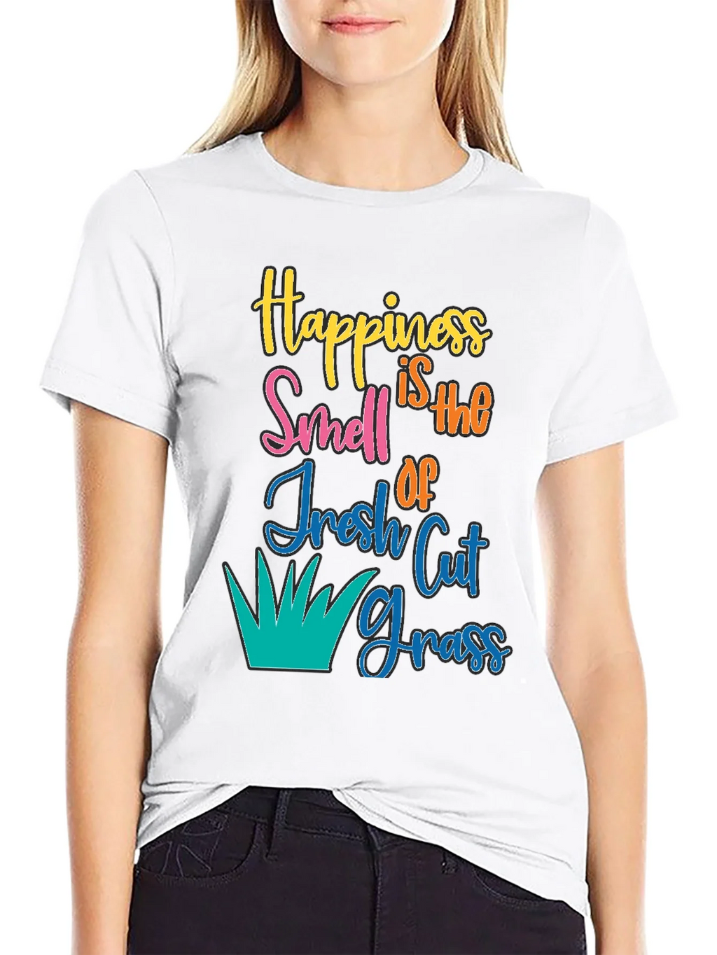 Happiness is Fresh Cut Grass T-Shirt product image 8
