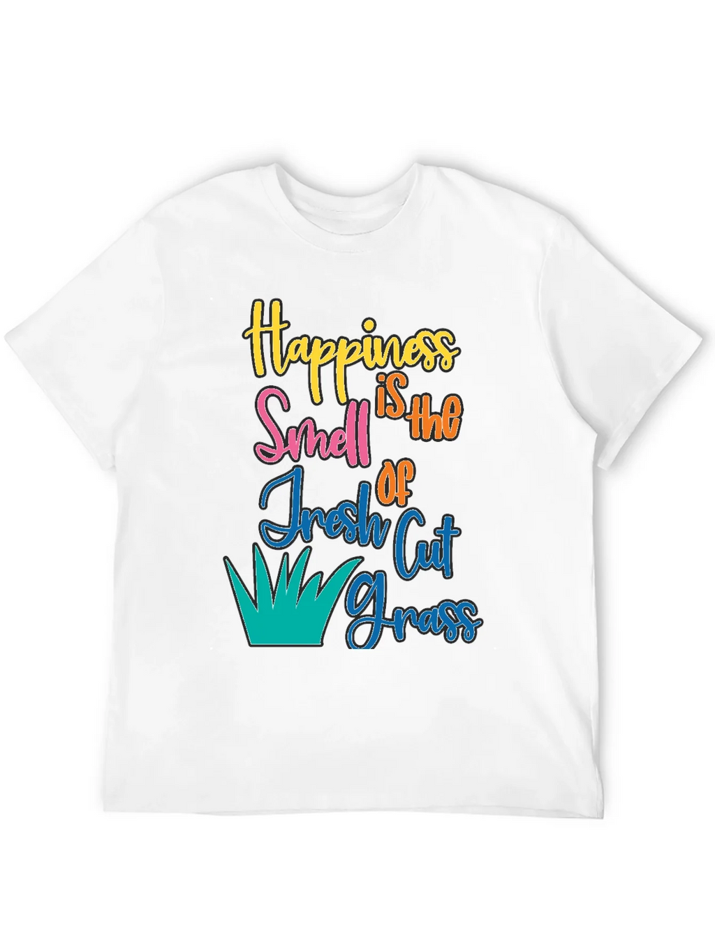 Happiness is Fresh Cut Grass T-Shirt product image 11