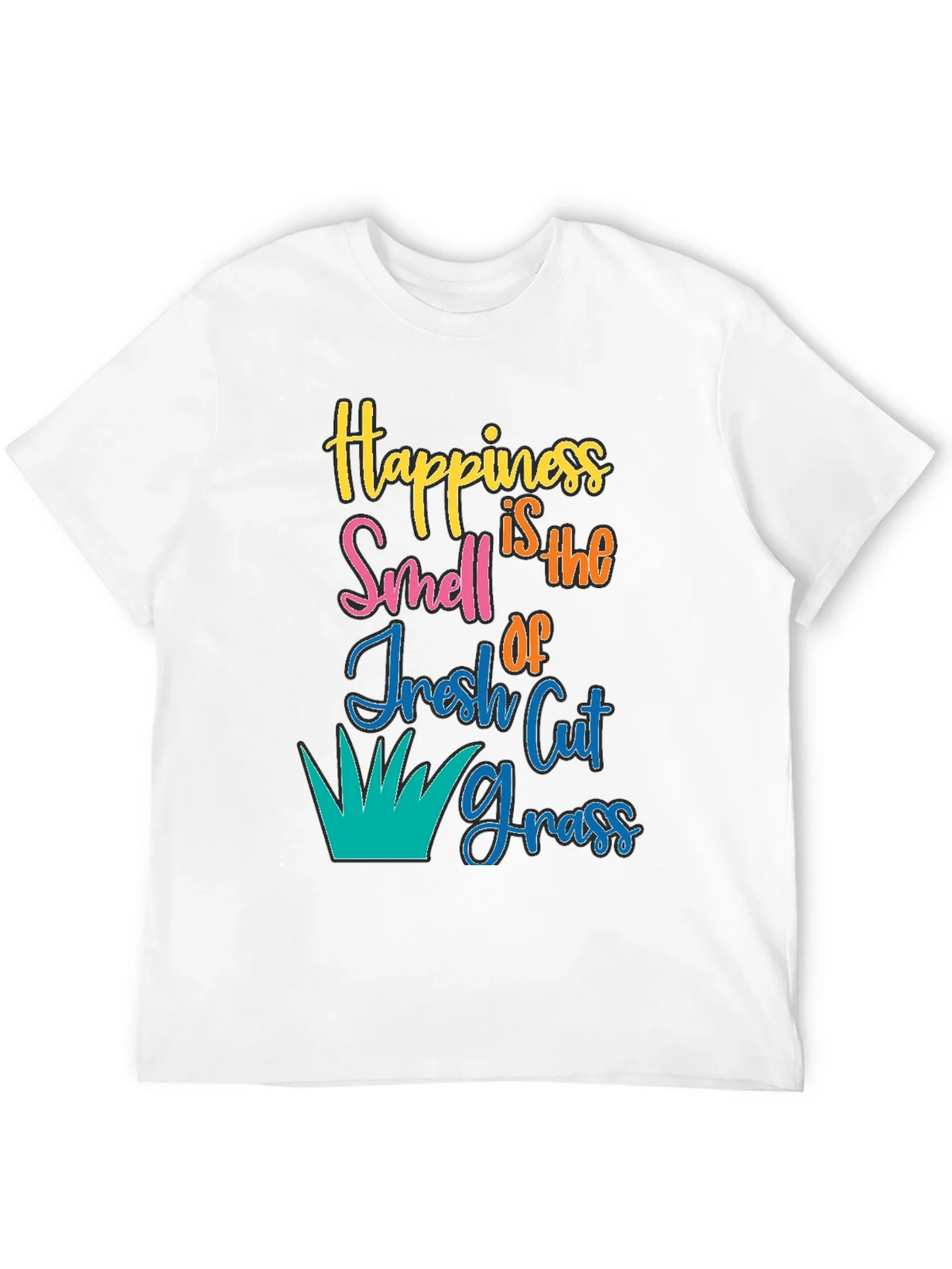 Happiness is Fresh Cut Grass T-Shirt product image 11