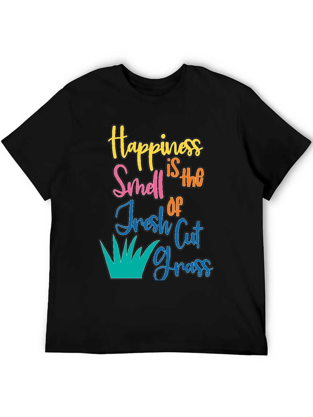 Happiness is Fresh Cut Grass T-Shirt product image 5
