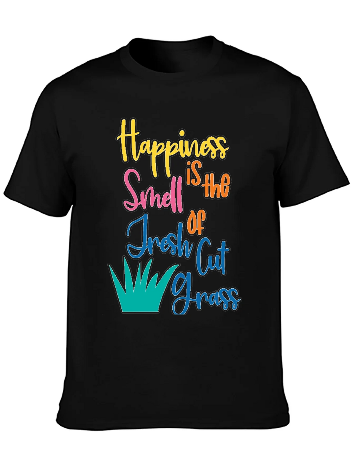 Happiness is Fresh Cut Grass T-Shirt product image 3