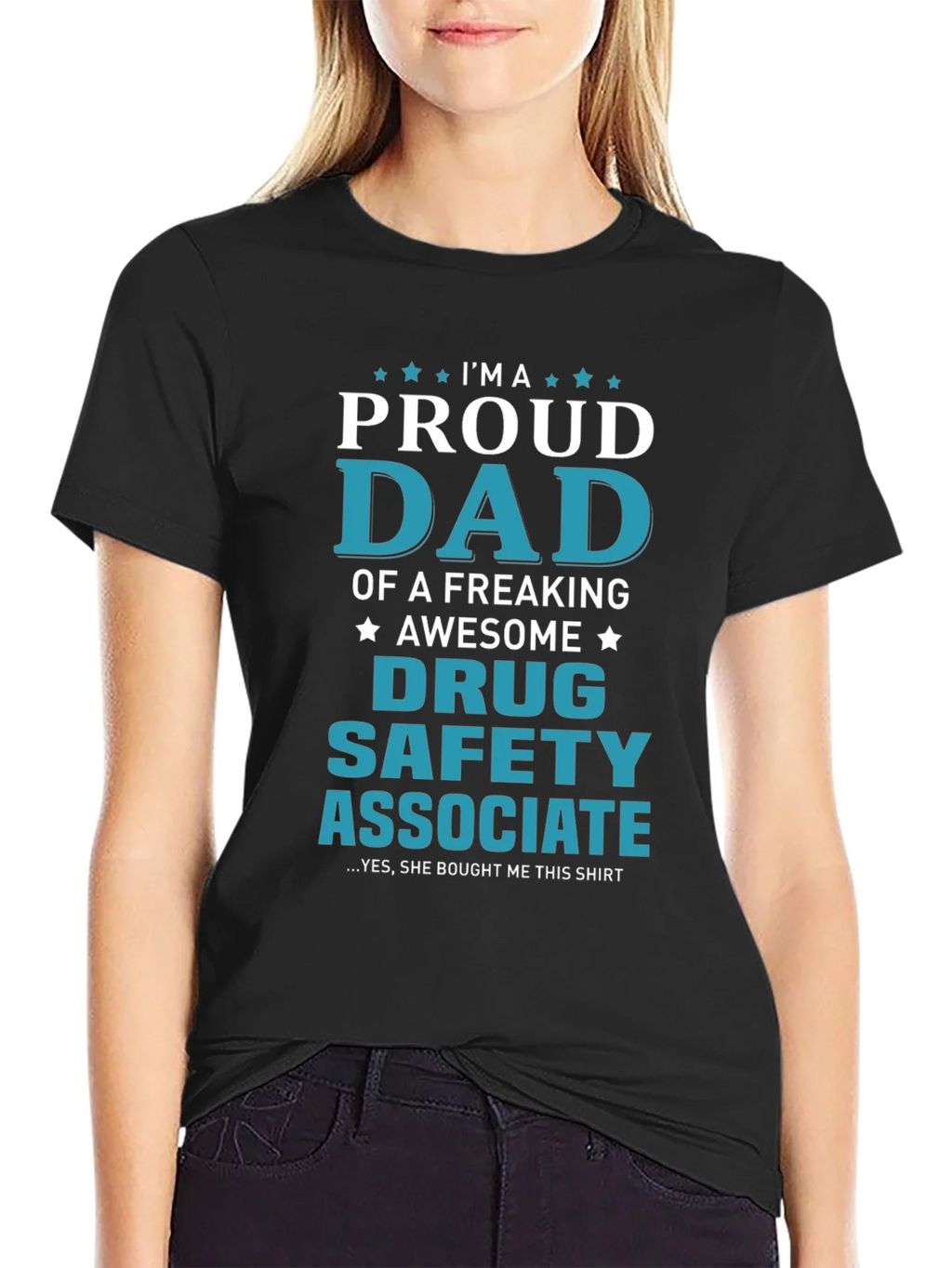 Proud Dad of Drug Safety Associate Novelty T-Shirt product image 2