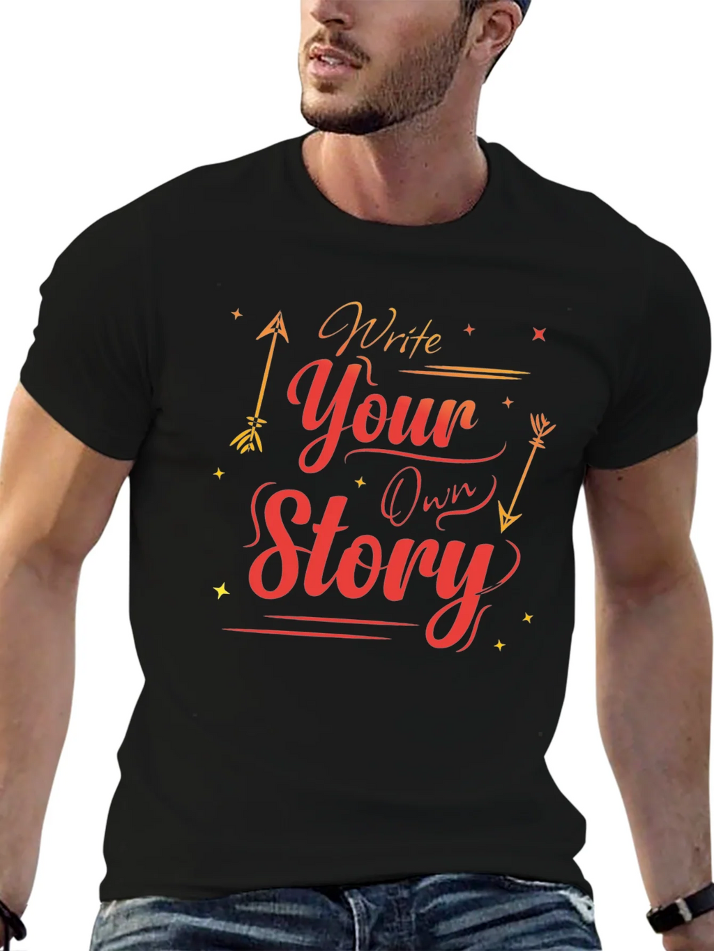 Write Your Own Story Graphic Tee product image 6