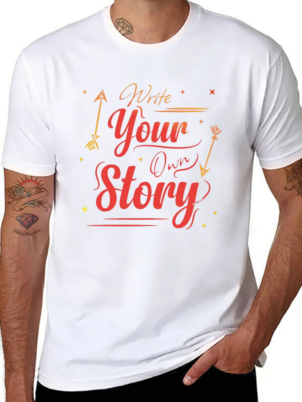 Write Your Own Story Graphic Tee product image 7