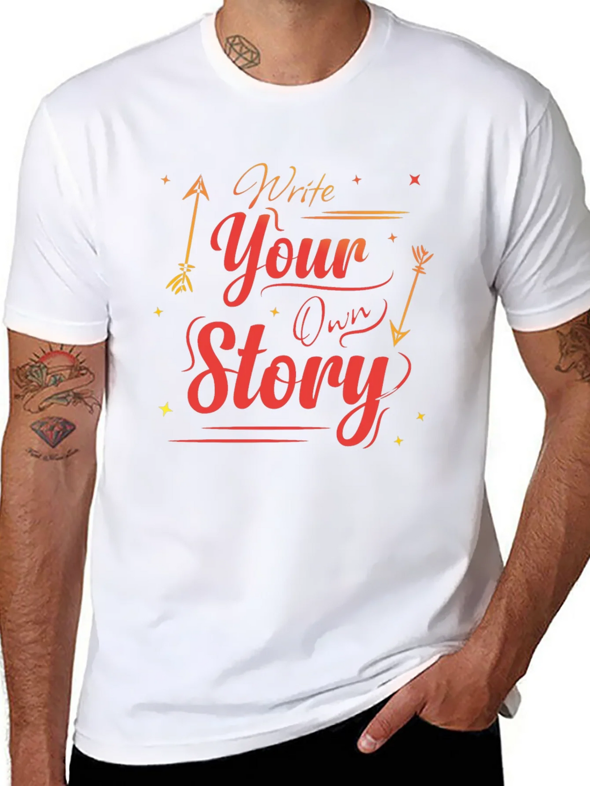Write Your Own Story Graphic Tee product image 7
