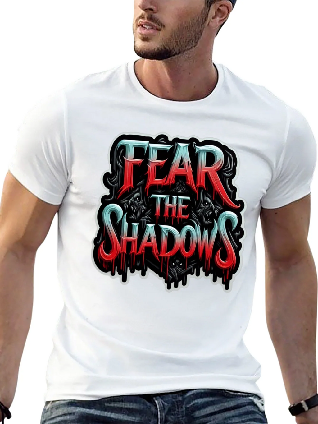Fear the Shadows Graphic T-Shirt product image 11