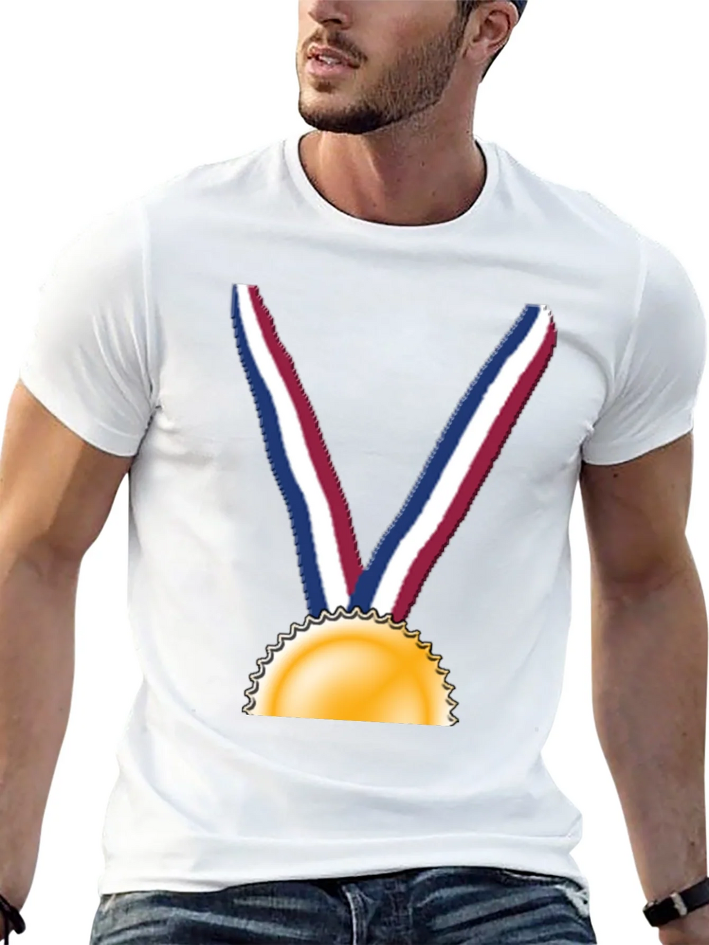 Gold Medal Graphic Tee - Champion Style product image 12