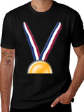 Gold Medal Graphic Tee - Champion Style product image 1